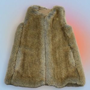 MICHAEL KORS Women’s Medium Faux Fur Vest